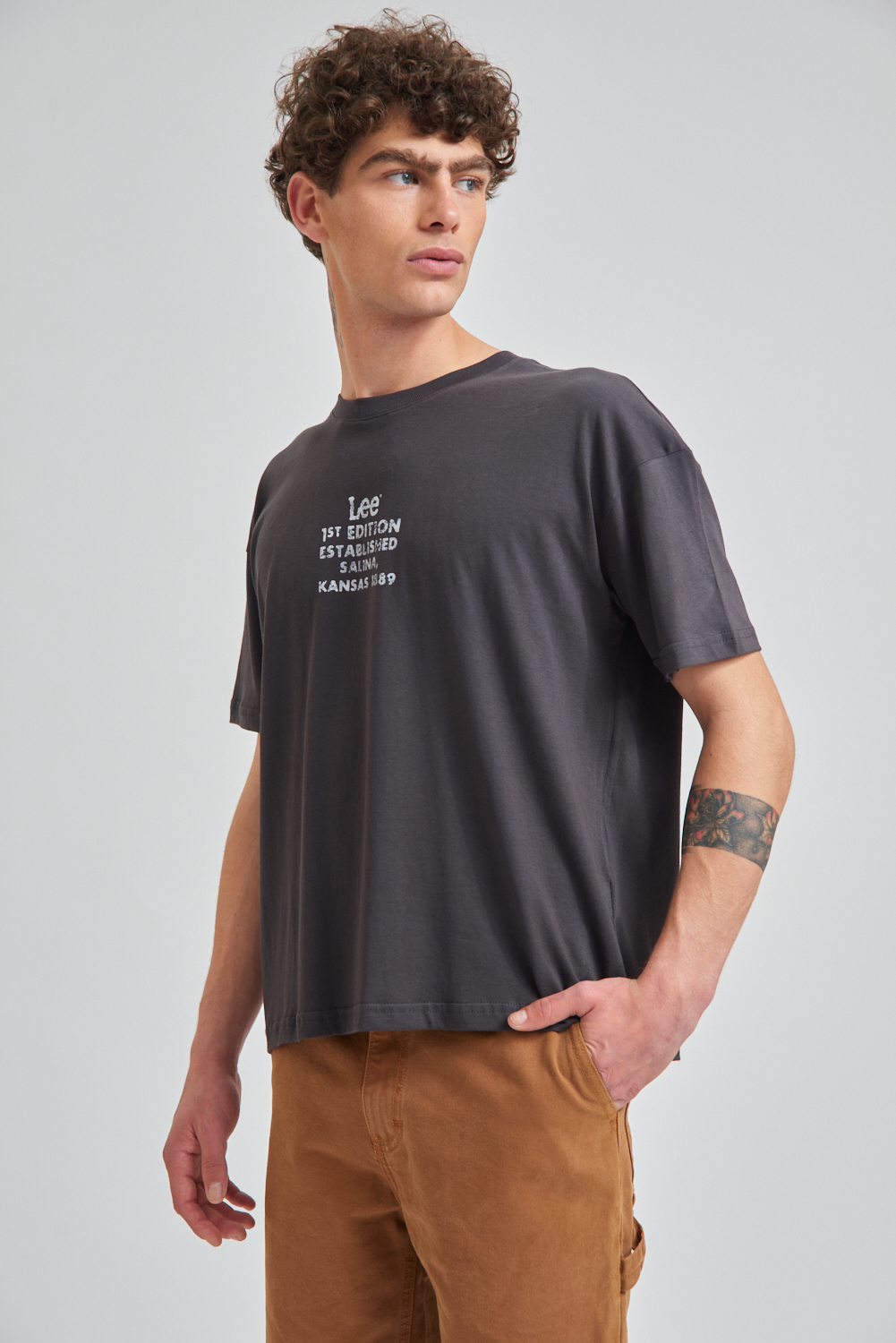 Remera Boxy Lee